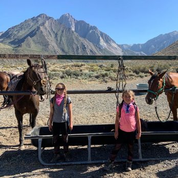 Convict Lake - 2 happy kids after a successful ride - Hiking Near Me - Mammoth Lakes, California Convict Lake - 2 happy kids after a successful ride - Hiking Near Me - Mammoth Lakes, California