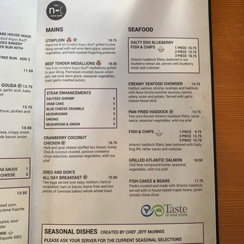The Nook and Cranny - Mains & Seafood - Canadian (New) Near Me - Truro, Nova Scotia The Nook and Cranny - Mains & Seafood - Canadian (New) Near Me - Truro, Nova Scotia