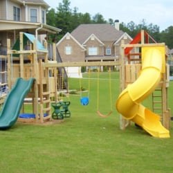 Mighty Swings Play Systems Atlanta Swing Sets - MIGHTY SWINGS custom-built play sets