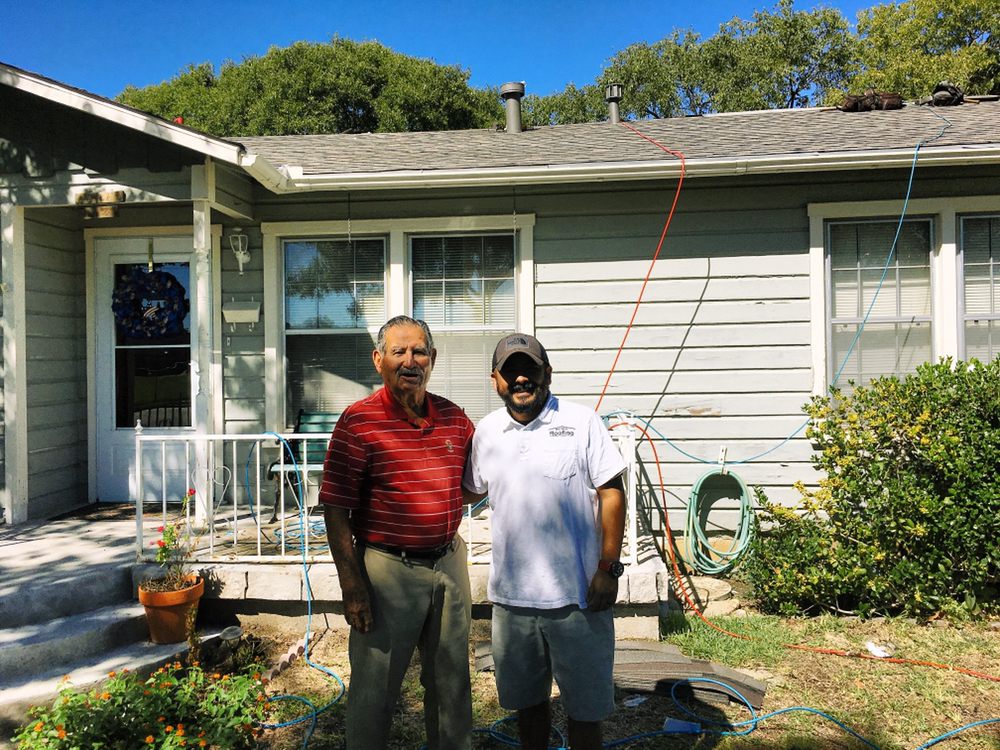 Slide of Reyes Roofing