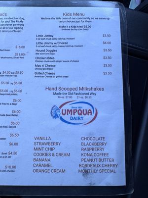 Menu photo 1 Jimmy's Classic Drive-In Grants Pass, OR Menu photo 1 Jimmy's Classic Drive-In Grants Pass, OR