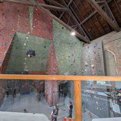 View of ropes section from top seating area