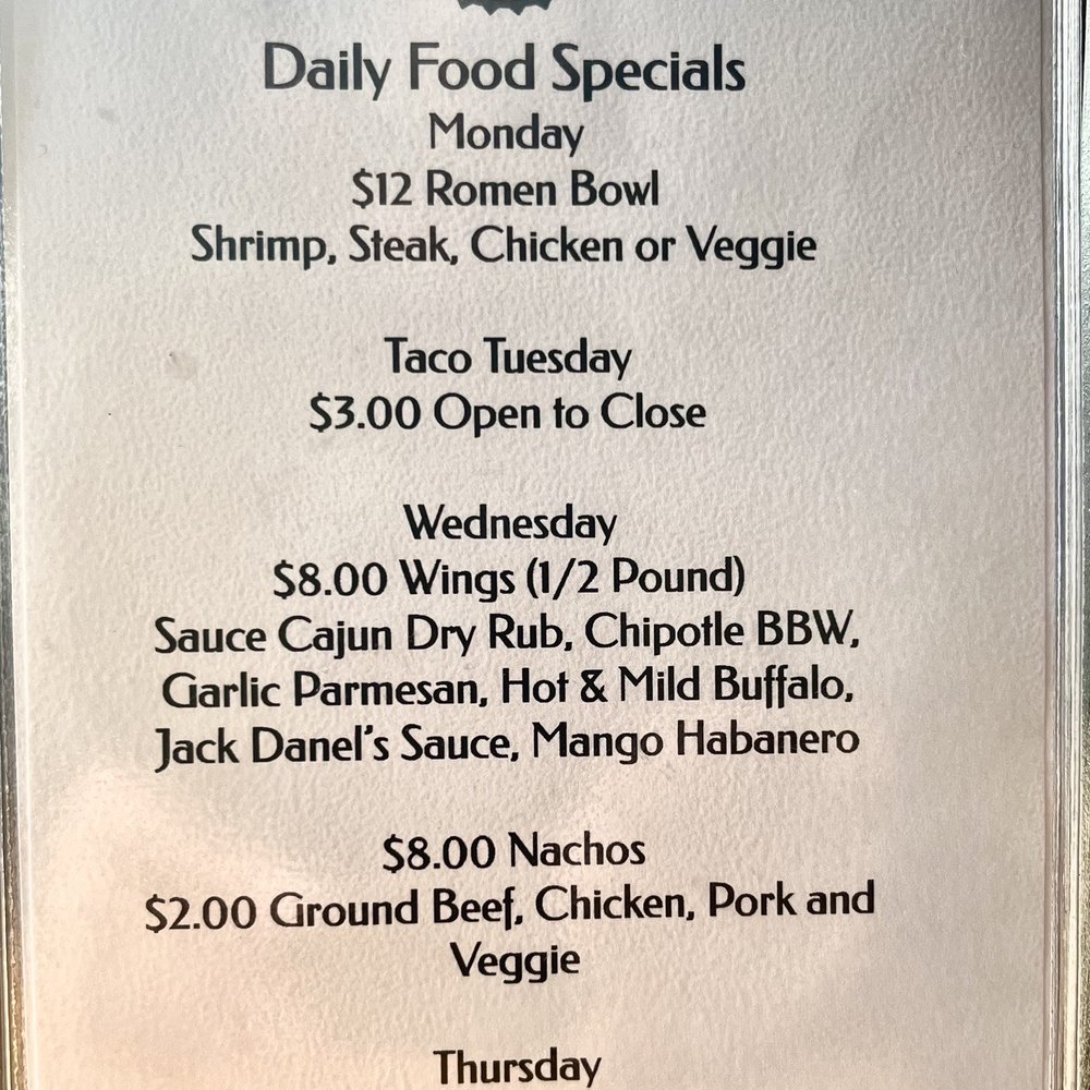 Our Bar - Special menu - Bars Near Me - Reno, Nevada Our Bar - Special menu - Bars Near Me - Reno, Nevada