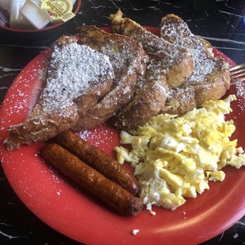 Crazy Grill - 2 Sausage and French Toast Breakfast - New American Near Me - Garden Grove, California