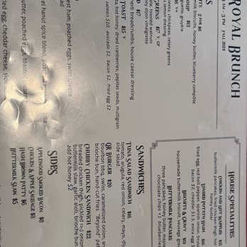 Queen's Room - Menu - Coffee & Tea Near Me - Astoria, New York