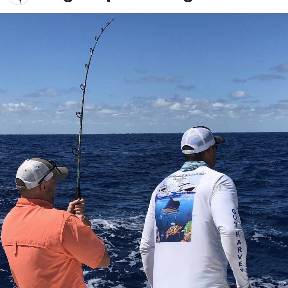 Tangled Sport Fishing Charters - Pulling in a dolphin! - Fishing Near Me - Stuart, Florida Tangled Sport Fishing Charters - Pulling in a dolphin! - Fishing Near Me - Stuart, Florida