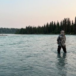 River fishing River fishing