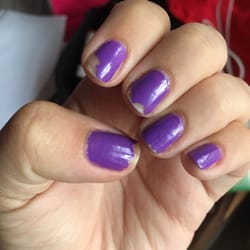 Fashion Nails - Mani/pedi Thursday afternoon. Picture is Tuesday morning.