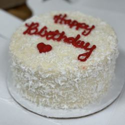 SusieCakes - Tropical Coconut Cake for my birthday!