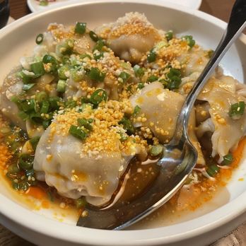 Northern Cafe - Pork wontons in chili oil - Chinese Near Me - Long Beach, California