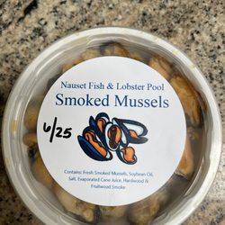 Nauset Fish & Lobster Pool - Smoked mussels amazing