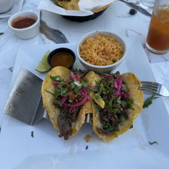 1942 Mexican Grill - Tacos de Arrachera. I ate one before I remembered to take the picture. - Cocktail Bars Near Me - Naples, Florida