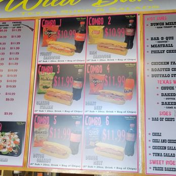 Wild Bunch Sub Shop - Menu - Sandwiches Near Me - Fort Worth, Texas Wild Bunch Sub Shop - Menu - Sandwiches Near Me - Fort Worth, Texas