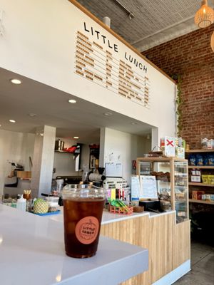 little lunch coffee + snacks by null