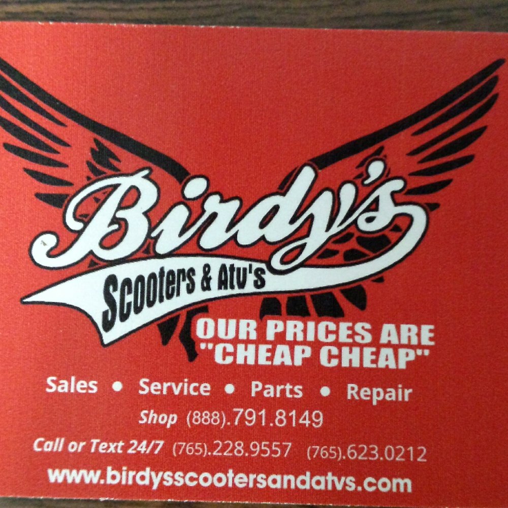 Birdy's Scooters & ATV's - Motorcycle Dealers Near Me - Anderson, Indiana Birdy's Scooters & ATV's - Motorcycle Dealers Near Me - Anderson, Indiana