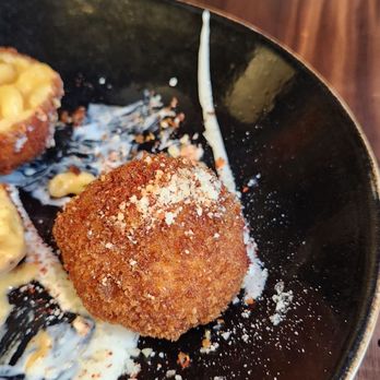 City Cellars HTX - Sriracha mac and cheese balls - New American Near Me - Houston, Texas