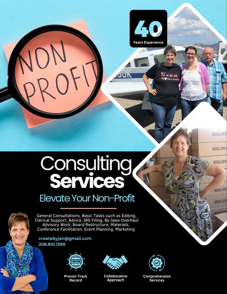 Create By Jan - social services organization in Twin Falls, ID