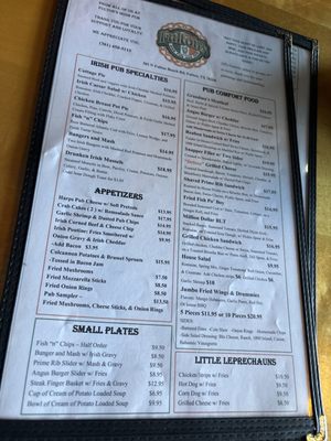 Menu photo 2 Fulton’s Irish Pub & Grill Fulton, TX
