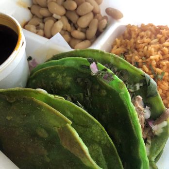 Taco Bros - delicious thank you !! CHEF ALANITO .I loved the green  tacos  St.Patrick's day 03-17-2024. - Mexican Near Me - Bakersfield, California