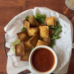 Fried ravioli