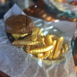 Scoobies - Double cheeseburger with a side of fries
