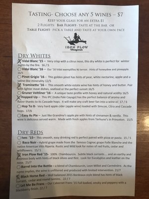 Menu photo 6 Iron Plow Vineyards Mansfield, NJ Menu photo 6 Iron Plow Vineyards Mansfield, NJ