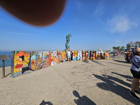 Puerto Vallarta Malecon by null