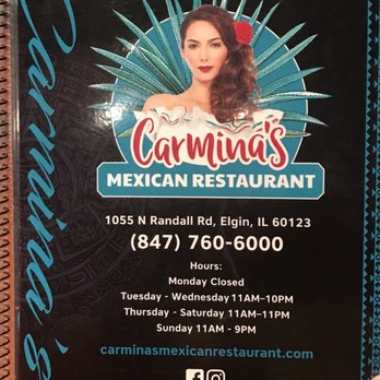 Carmina's Restaurant & Banquet - Menu - Venues & Event Spaces Near Me - Elgin, Illinois