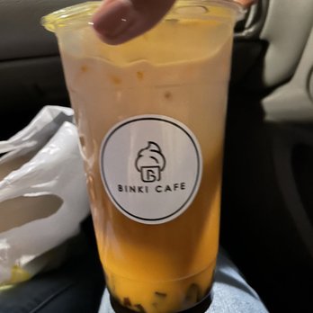 Binki Cafe - Charlotte - Thai Tea with Coffee Jelly - Bubble Tea Near Me - Charlotte, North Carolina Binki Cafe - Charlotte - Thai Tea with Coffee Jelly - Bubble Tea Near Me - Charlotte, North Carolina