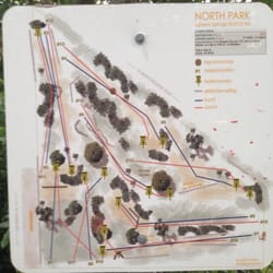 Mineral Springs Park - Course Map
