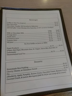 Menu photo 5 Chris' Diner Binghamton, NY