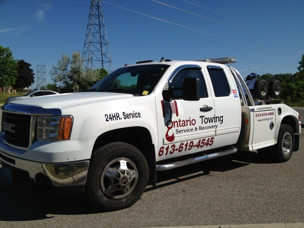 ONTARIO TOWING Towing Riverside Drive Ottawa ON Canada Phone 