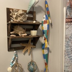 Shell Shack - String of fish aren't they beautiful $21.99 now have to redo bathroom lol