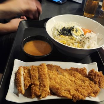 Tobagi - Katsu rice plate - Korean Near Me - Burnaby, British Columbia