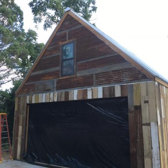 Fusion Master Builders - a garage being built - Masonry/Concrete Near Me