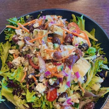 Wild Thyme Bistro - Mediterranean salad - New American Near Me - Kanab, Utah Wild Thyme Bistro - Mediterranean salad - New American Near Me - Kanab, Utah