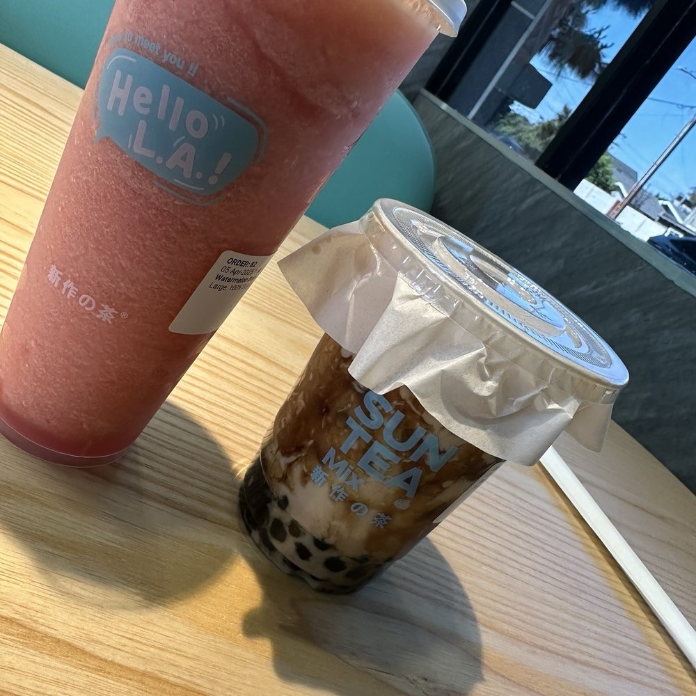 SunTea - Watermelon Boom Boba & Brown Sugar Boba - Bubble Tea Near Me - Montebello, California SunTea - Watermelon Boom Boba & Brown Sugar Boba - Bubble Tea Near Me - Montebello, California