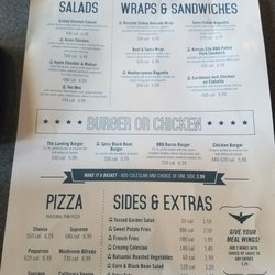 Coyote Pub & Grill - New menu
