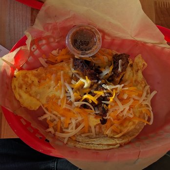 Torchy's Tacos - Ranch Hand ($3.50) - Terrible taco. Meat was too chewy. Avoid this one. This taco gets a (1/5). - Tex-Mex Near Me - Webster, Texas Torchy's Tacos - Ranch Hand ($3.50) - Terrible taco. Meat was too chewy. Avoid this one. This taco gets a (1/5). - Tex-Mex Near Me - Webster, Texas