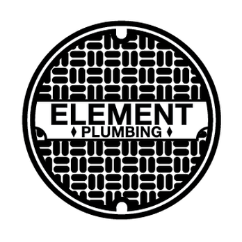 Element Plumbing - a black and white logo - Plumbing Near Me Element Plumbing - a black and white logo - Plumbing Near Me