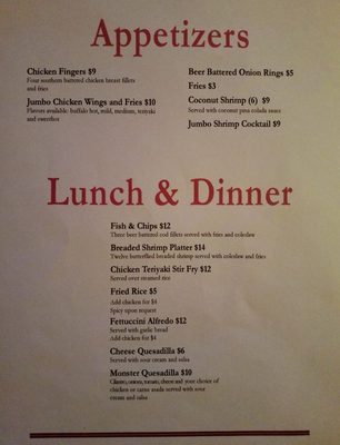 Menu photo 2 Wild Horse Saloon Sparks, NV