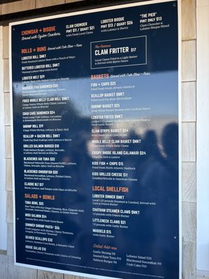 Menu photo 3 Chatham Pier Fish Market Chatham, MA Menu photo 3 Chatham Pier Fish Market Chatham, MA