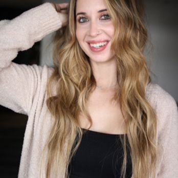Sugar Plum - 2 rows of hand tied 18" extensions - Hair Salons Near Me - San Clemente, California Sugar Plum - 2 rows of hand tied 18" extensions - Hair Salons Near Me - San Clemente, California