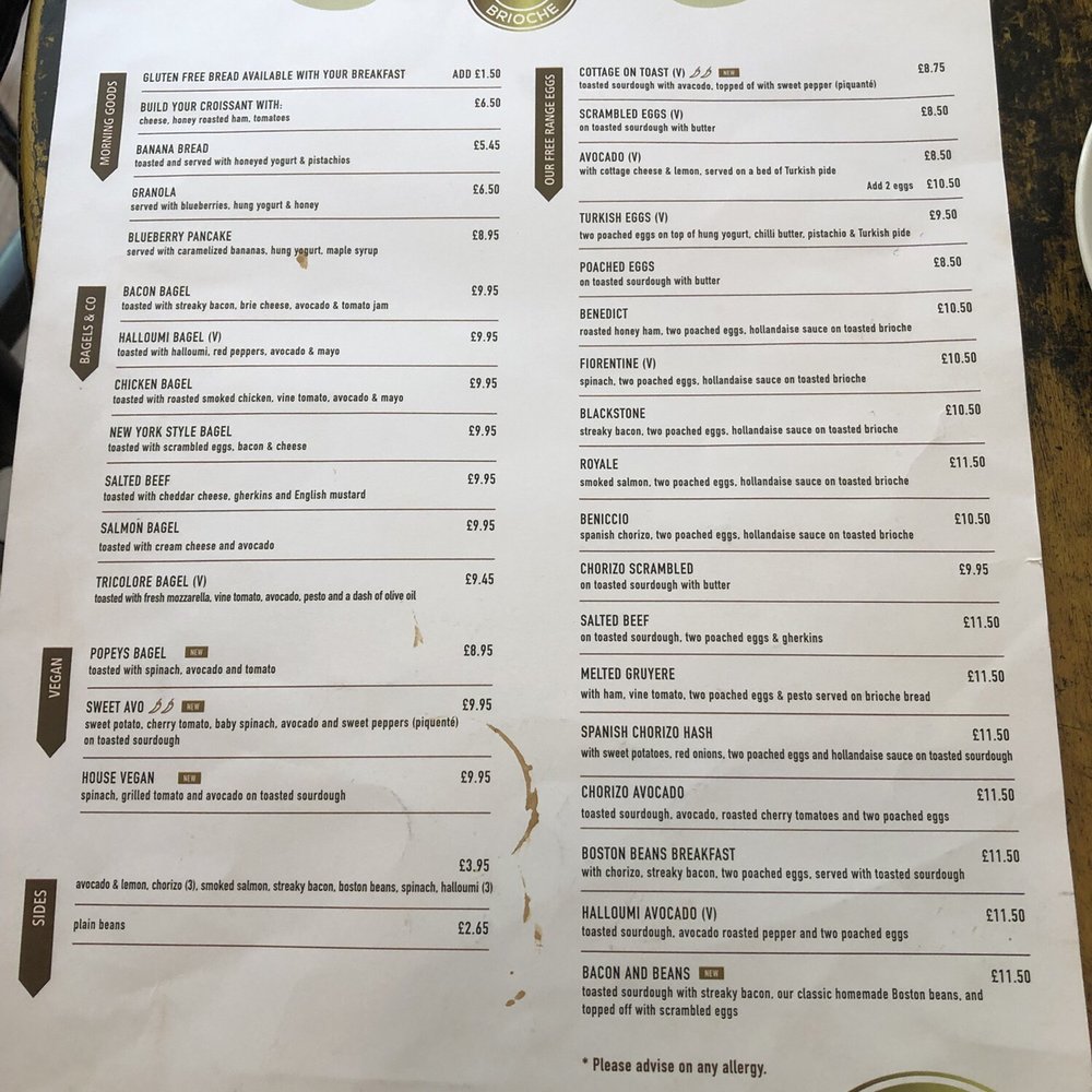 Bonjour Brioche - Cafes Near Me - London, XGL Bonjour Brioche - Cafes Near Me - London, XGL