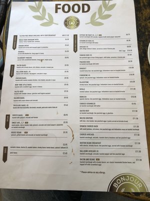 Menu photo 2 Bonjour Brioche London, XGL Menu photo 2 Bonjour Brioche London, XGL