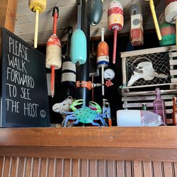 The Fish Shack Restaurant - As soon as you walk in...