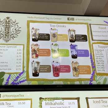 Yoonique Tea - Menu - Tea Rooms Near Me - Portland, Oregon Yoonique Tea - Menu - Tea Rooms Near Me - Portland, Oregon
