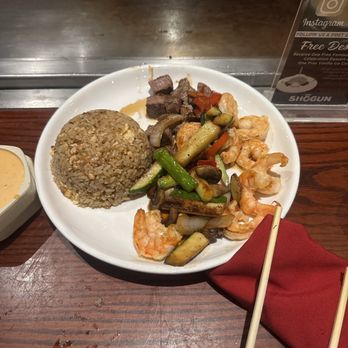 Shogun Restaurant - Filet mignon and shrimp - Teppanyaki Near Me - Rancho Cucamonga, California Shogun Restaurant - Filet mignon and shrimp - Teppanyaki Near Me - Rancho Cucamonga, California