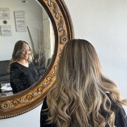 Highlights and haircut Highlights and haircut