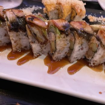 Crazy Tuna - The only roll with unagi (eel) on top - Japanese Near Me - Chandler, Arizona Crazy Tuna - The only roll with unagi (eel) on top - Japanese Near Me - Chandler, Arizona